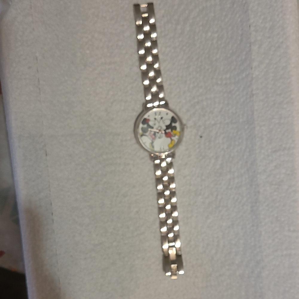 Disney Silver Mickey Mouse Women's Watch